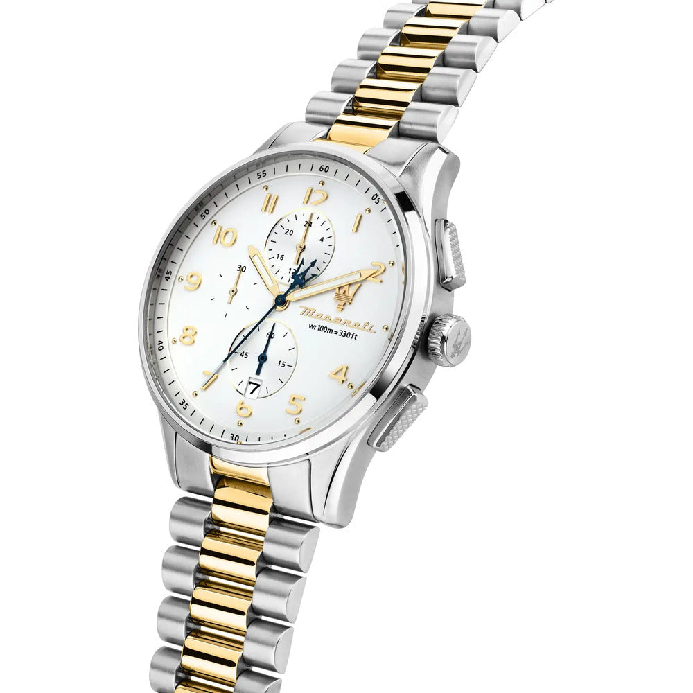 Orologio Uomo MASERATI Sorpasso Silver/Gold