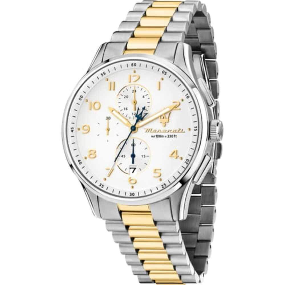 Orologio Uomo MASERATI Sorpasso Silver/Gold