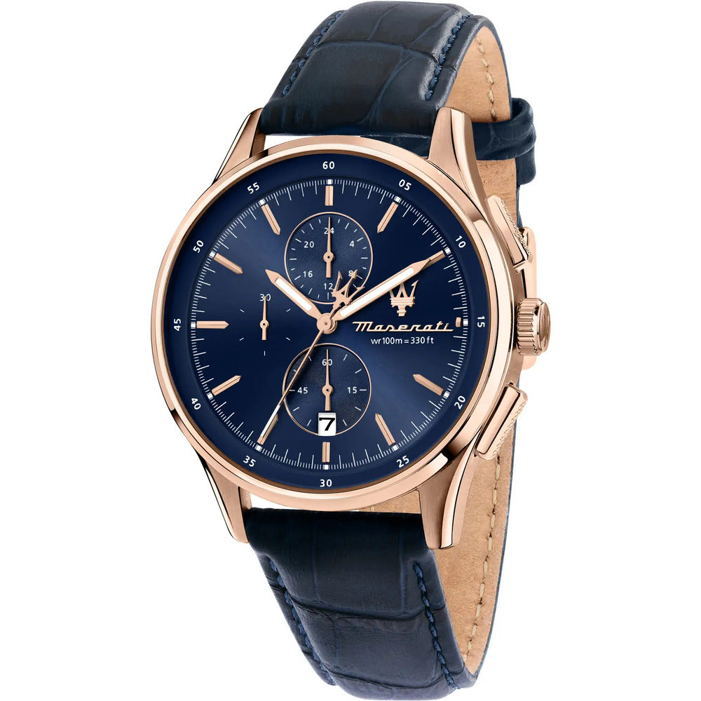 Orologio Uomo MASERATI Sorpasso Rosegold/Blue