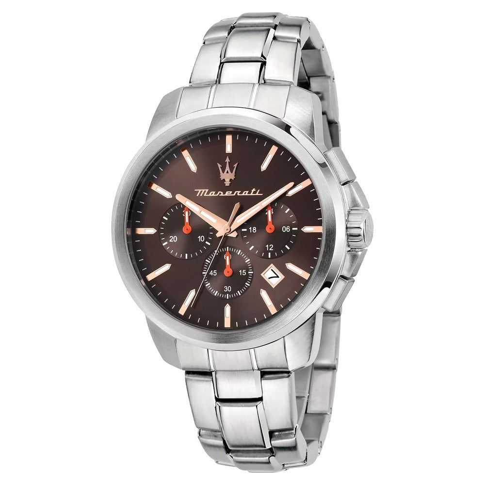 Orologio Cronografo Maserati Successo Brown