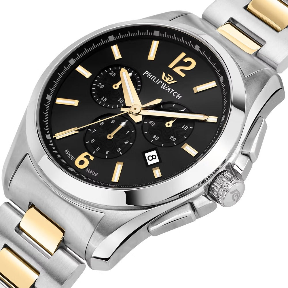 Orologio Cronografo PHILIP WATCH Amalfi Silver/Gold