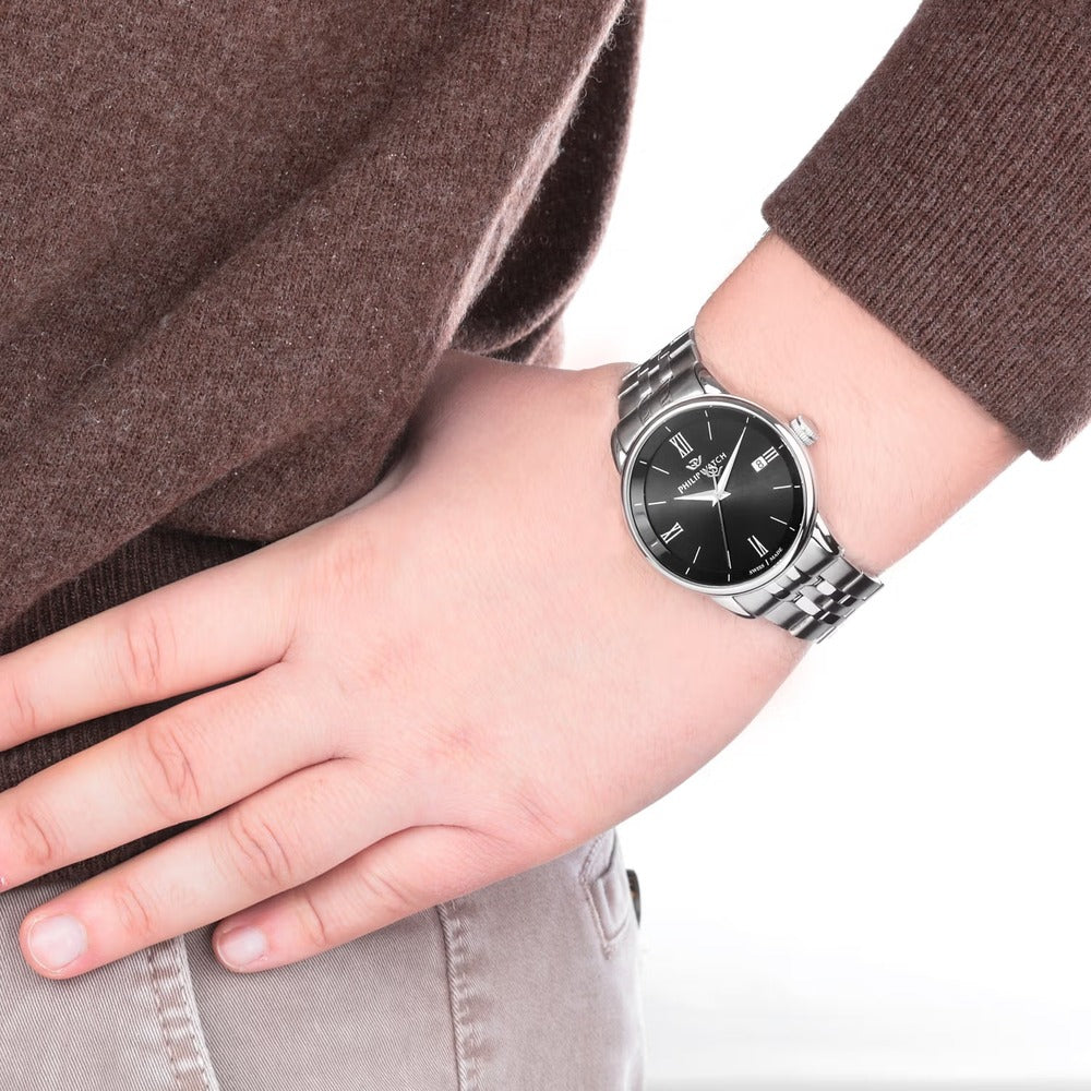 Orologio Uomo PHILIP WATCH Anniversary Silver/Black