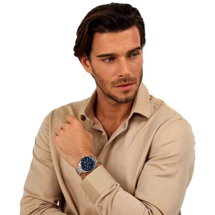Orologio Cronografo Philip Watch Blaze Silver/Blue