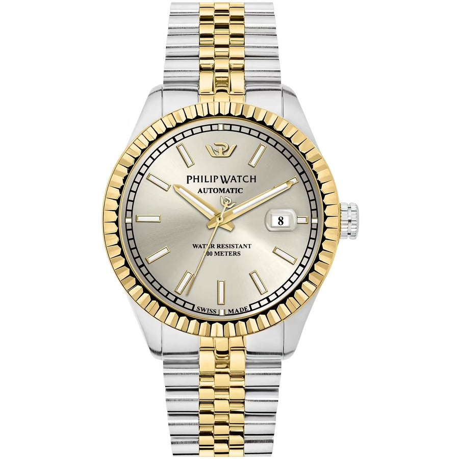 Orologio Automatico PHILIP WATCH Caribe Silver/Gold