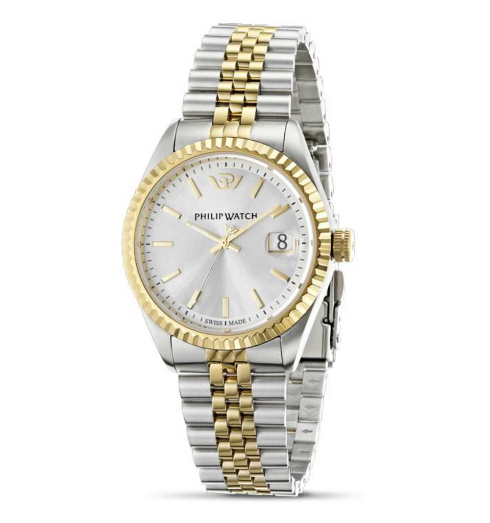 Orologio Uomo PHILIP WATCH Caribe Silver/Gold