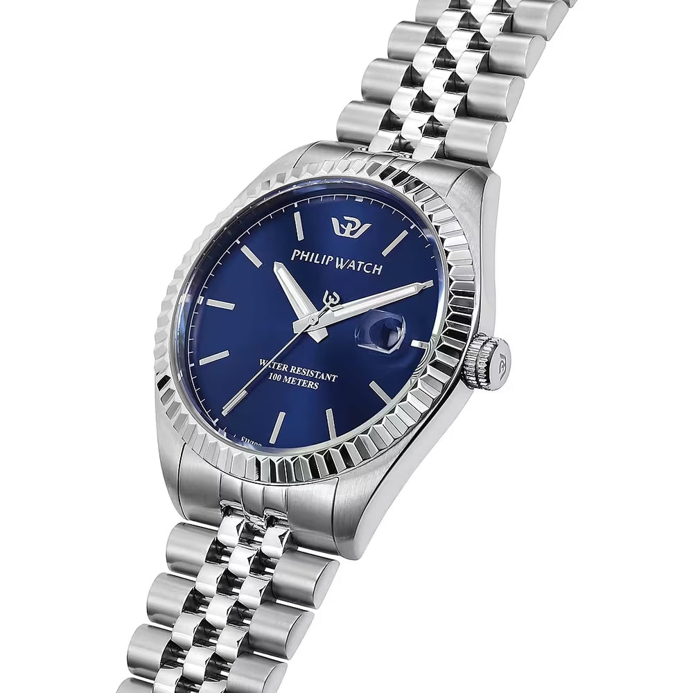 Orologio PHILIP WATCH Caribe mm Silver/Blue