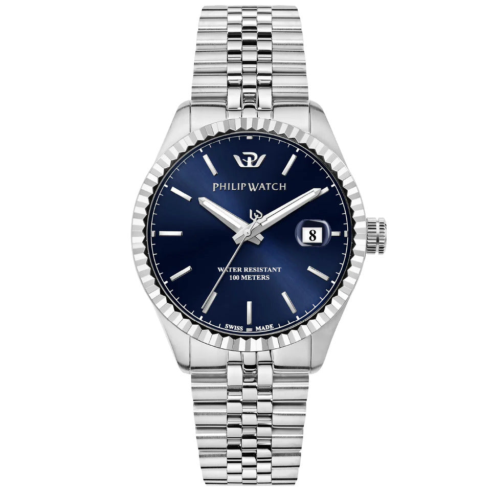 Orologio PHILIP WATCH Caribe mm Silver/Blue