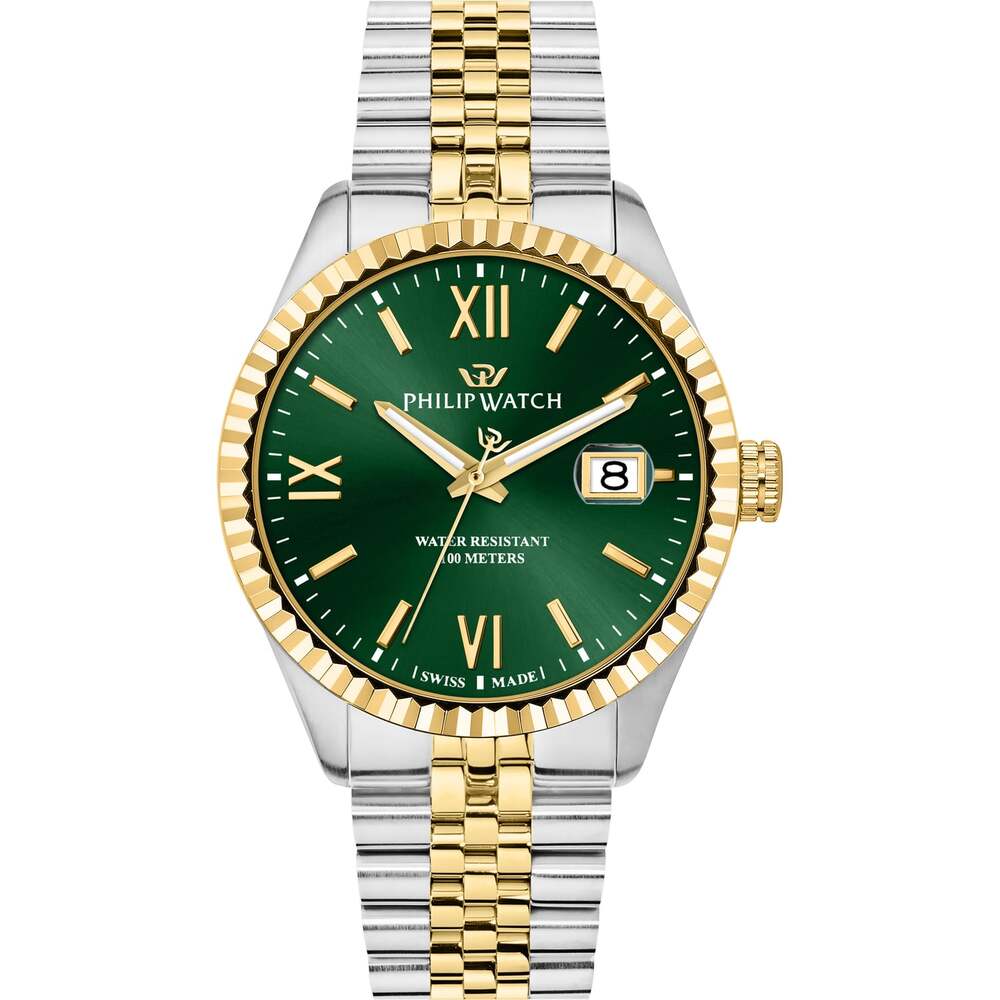 Orologio PHILIP WATCH Caribe Silver, Gold, Green