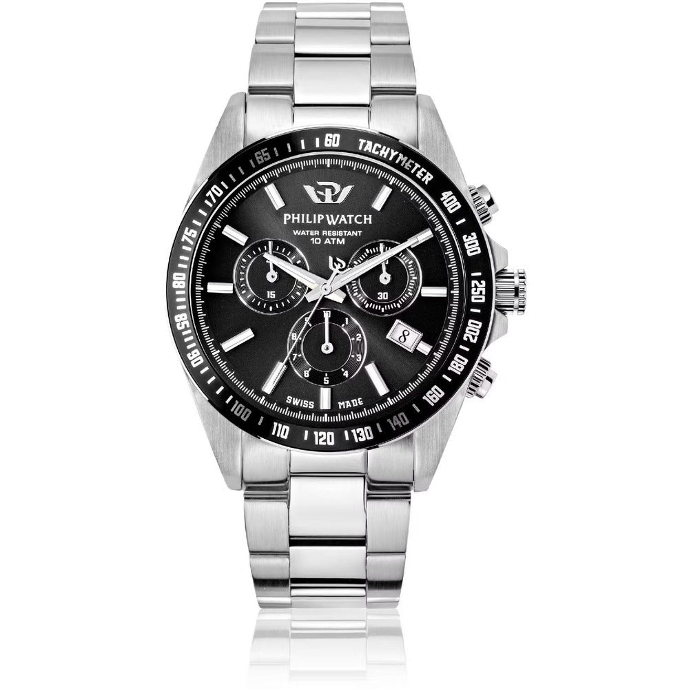Orologio Cronografo PHILIP WATCH Caribe Sport 42mm Silver/Black