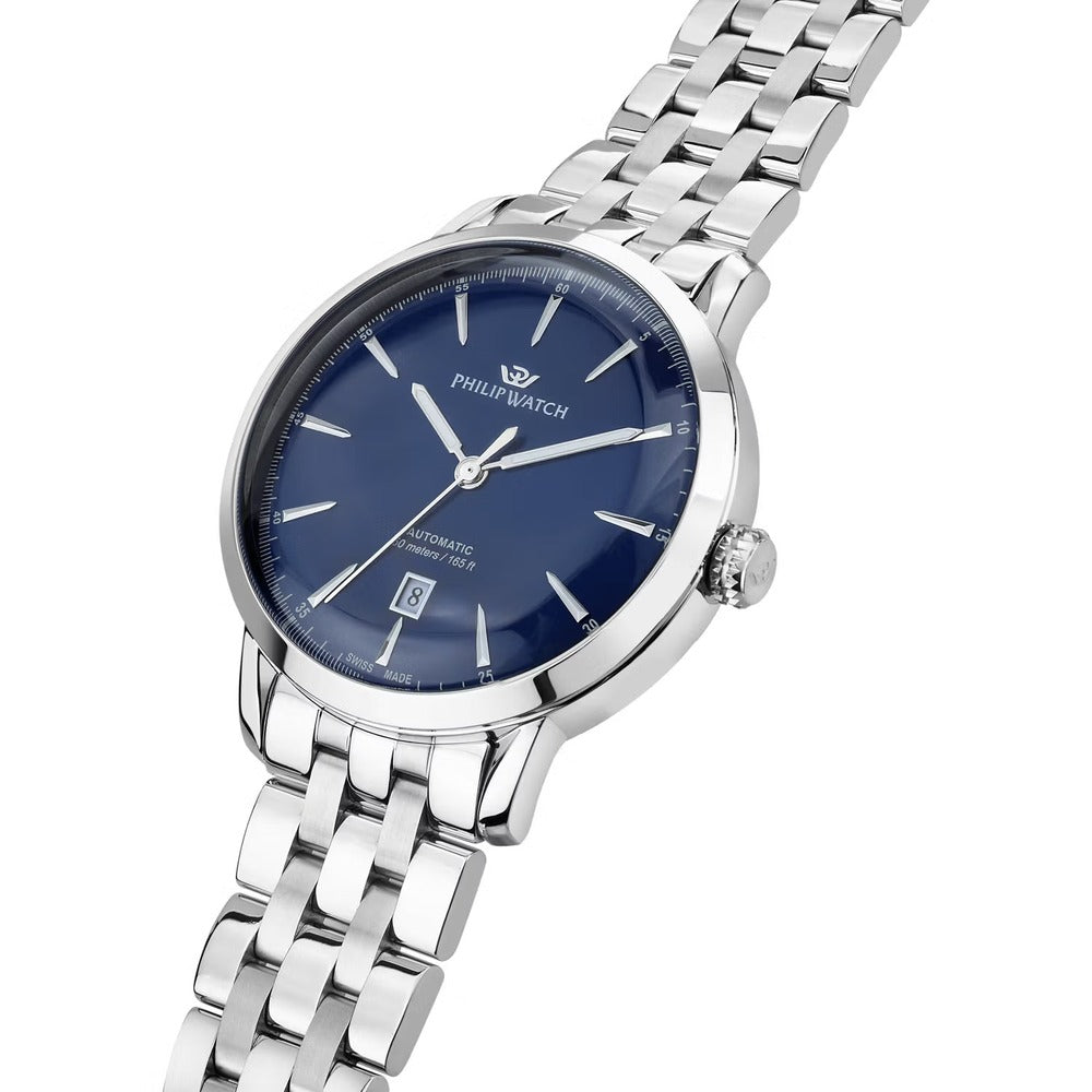 Orologio Automatico Uomo PHILIP WATCH SUNRAY Silver/Blue
