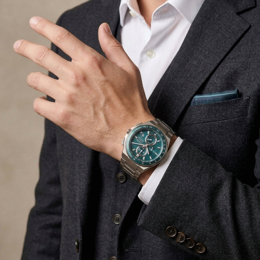 Orologio Citizen Radiocontrollato AT8 Crono Super Titanio