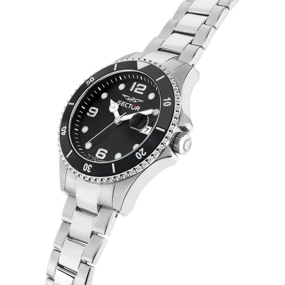 Orologio Uomo SECTOR Silver/Black