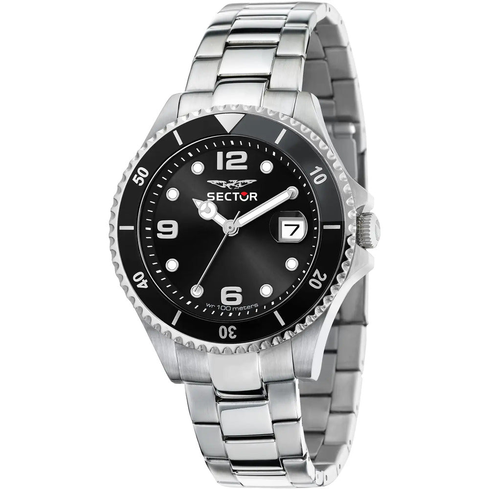 Orologio Uomo SECTOR Silver/Black