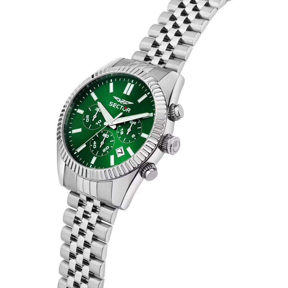 Orologio Uomo SECTOR Silver/Green