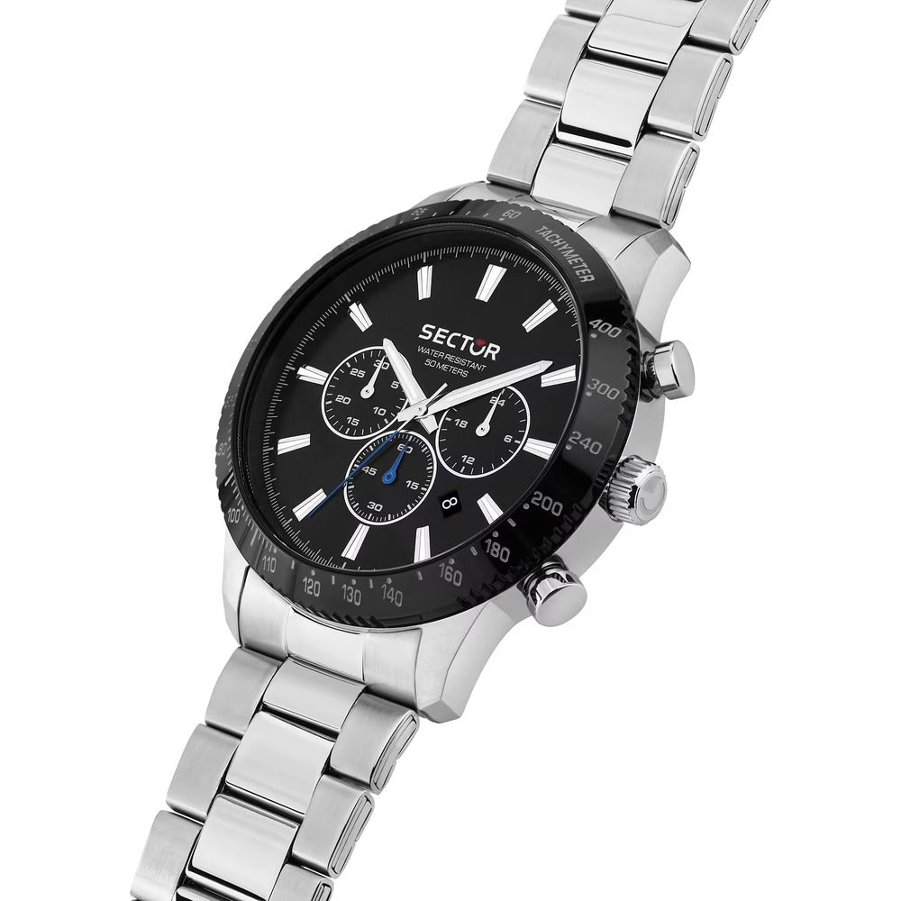 Orologio SECTOR Crono Silver/Black