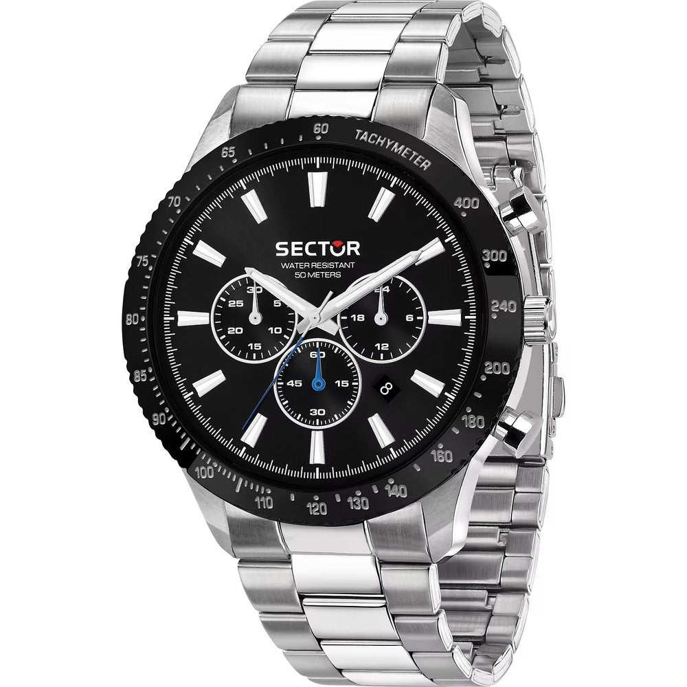 Orologio SECTOR Crono Silver/Black