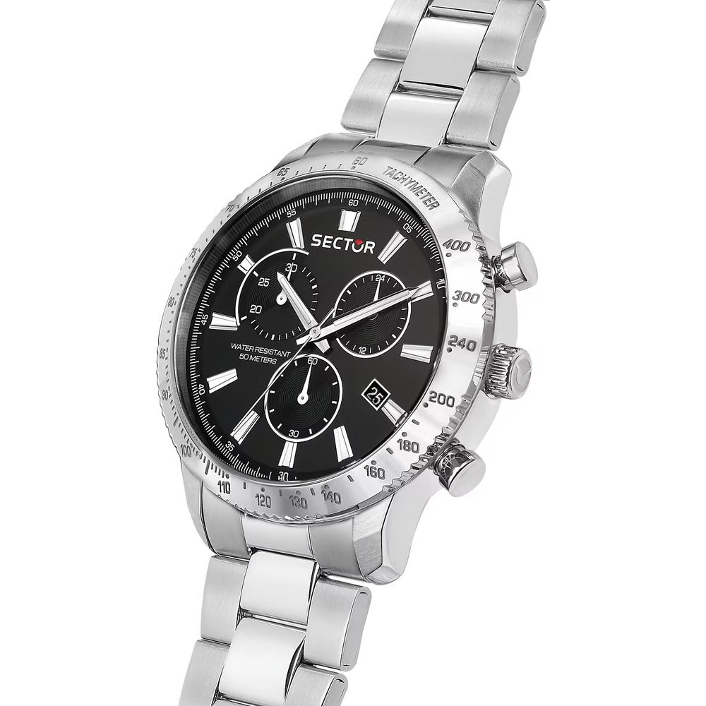 Orologio Uomo SECTOR Silver/Black
