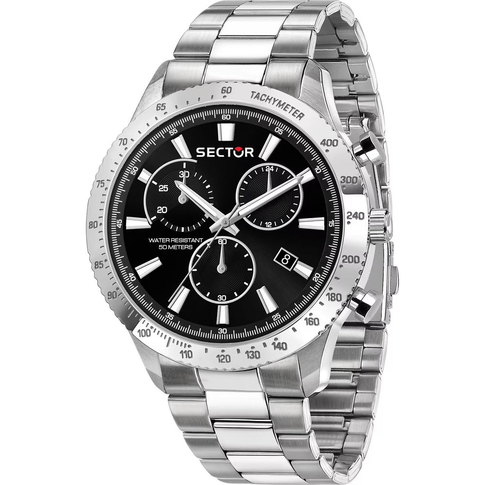 Orologio Uomo SECTOR Silver/Black