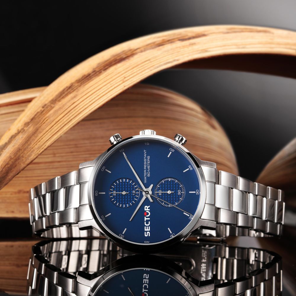 Orologio Uomo SECTOR Silver/Blue