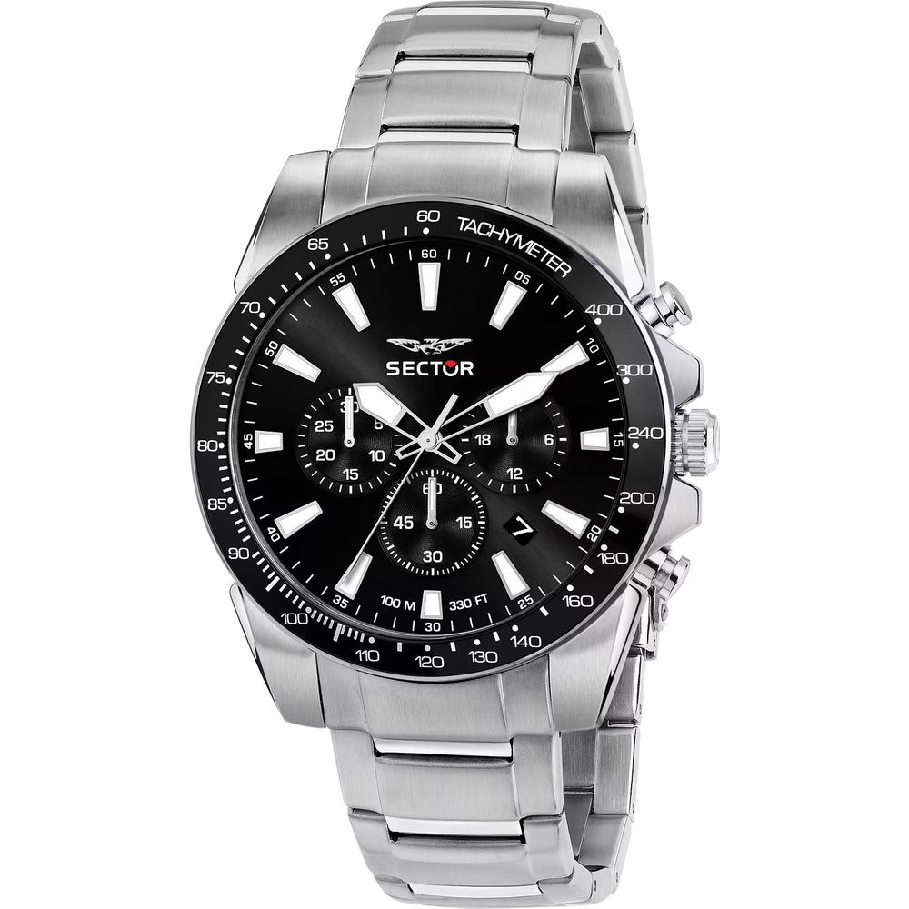 Orologio Cronografo SECTOR Silver/Black
