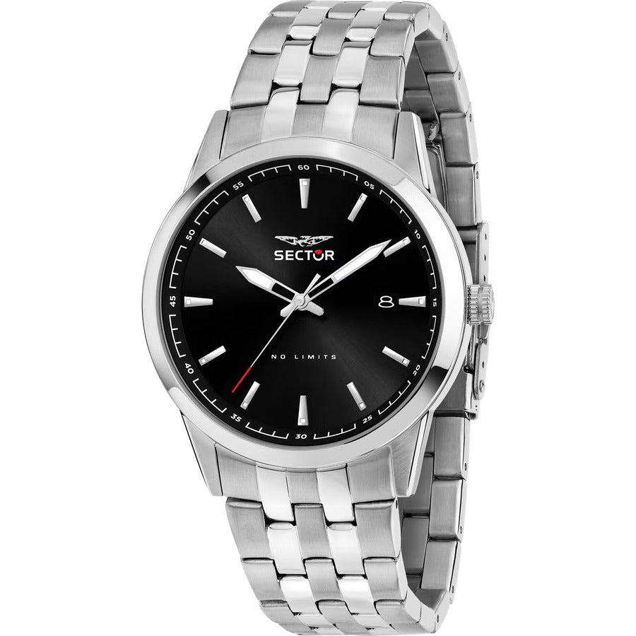 Orologio Uomo SECTOR Silver/Black