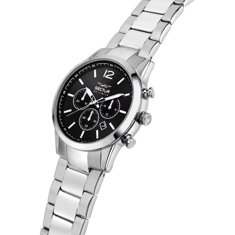 Orologio SECTOR Crono Silver/Black