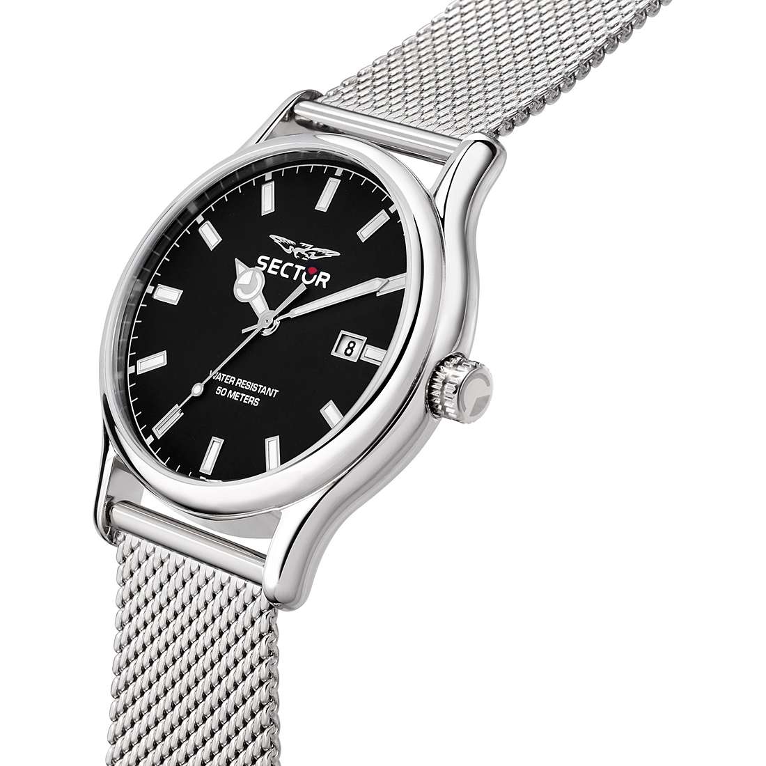 Orologio Uomo SECTOR Silver/Black