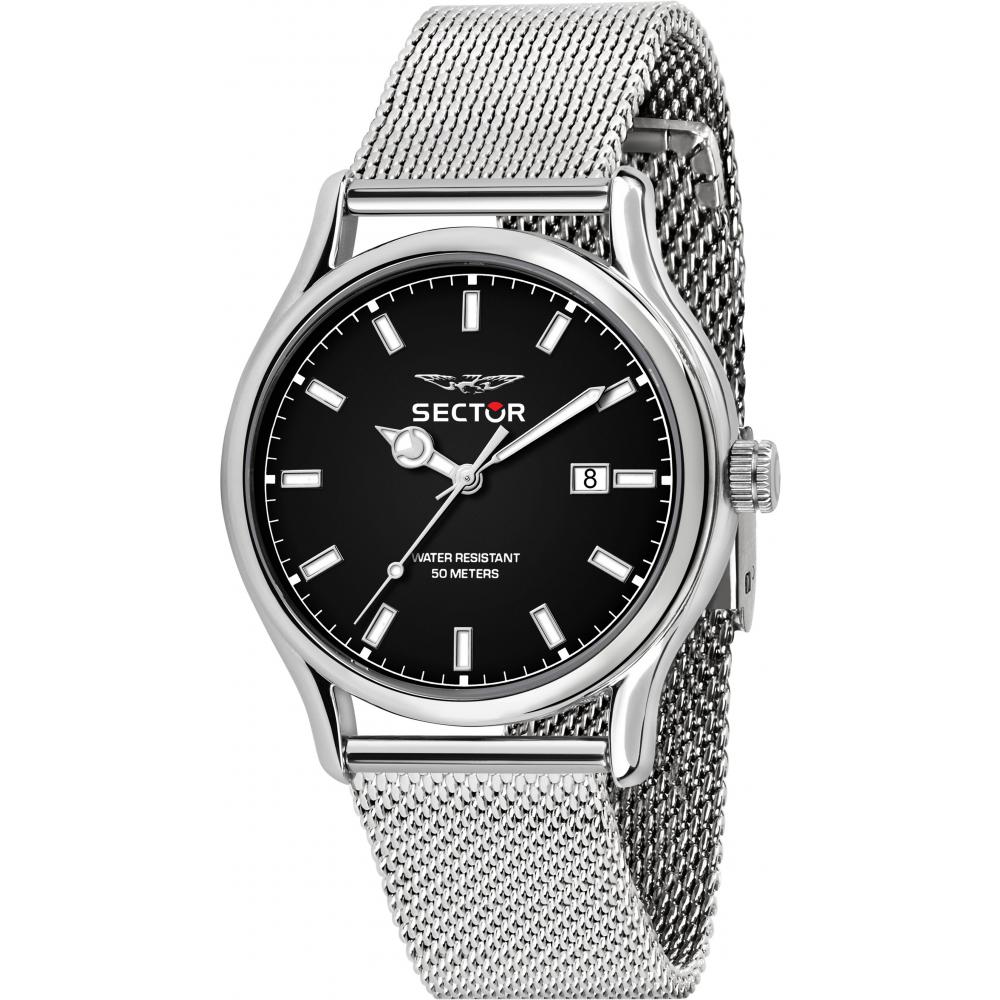 Orologio Uomo SECTOR Silver/Black