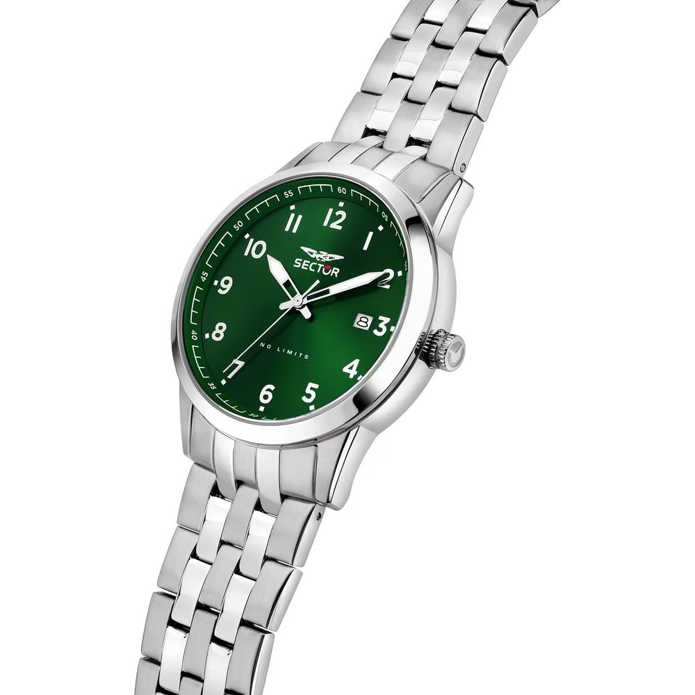 Orologio Uomo SECTOR Silver/Green