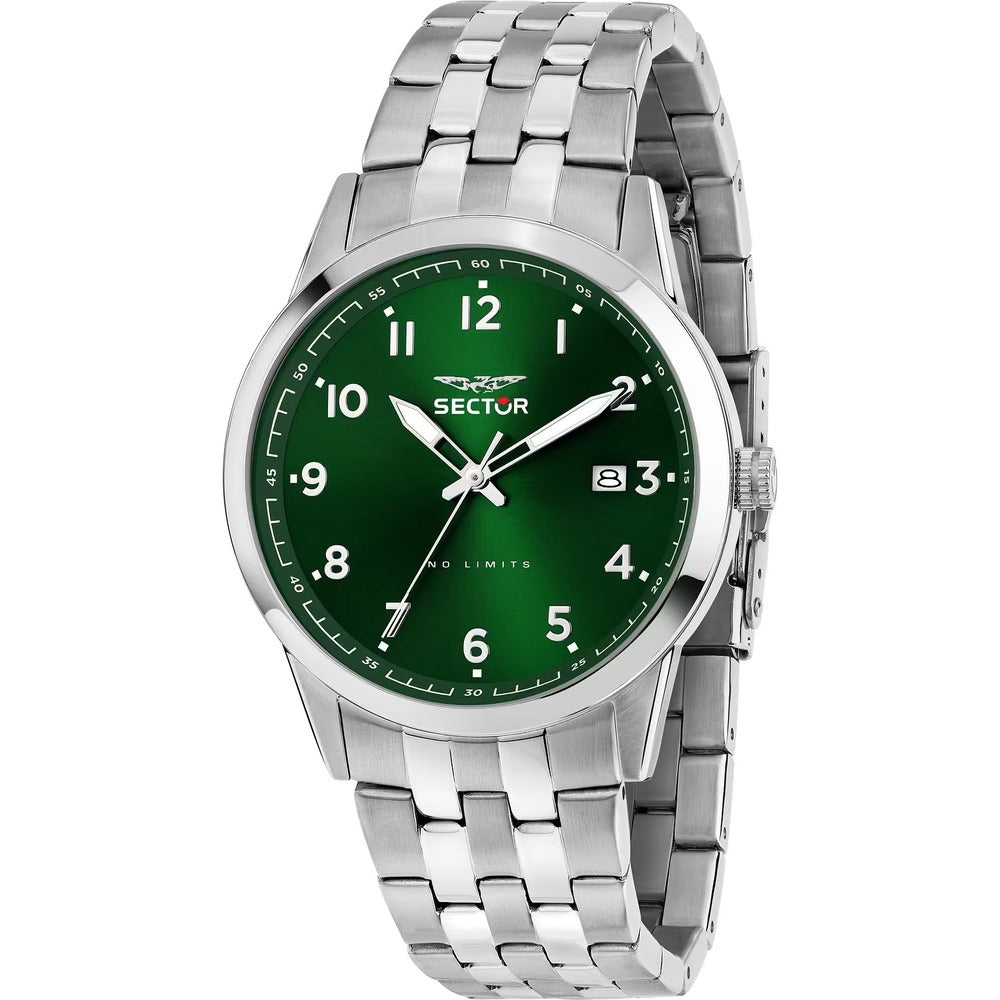 Orologio Uomo SECTOR Silver/Green
