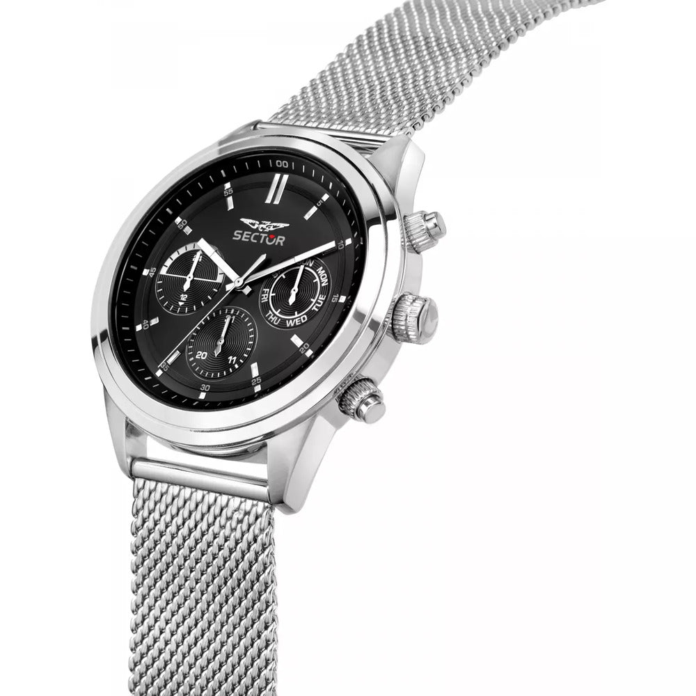 Orologio Uomo SECTOR Silver/Black
