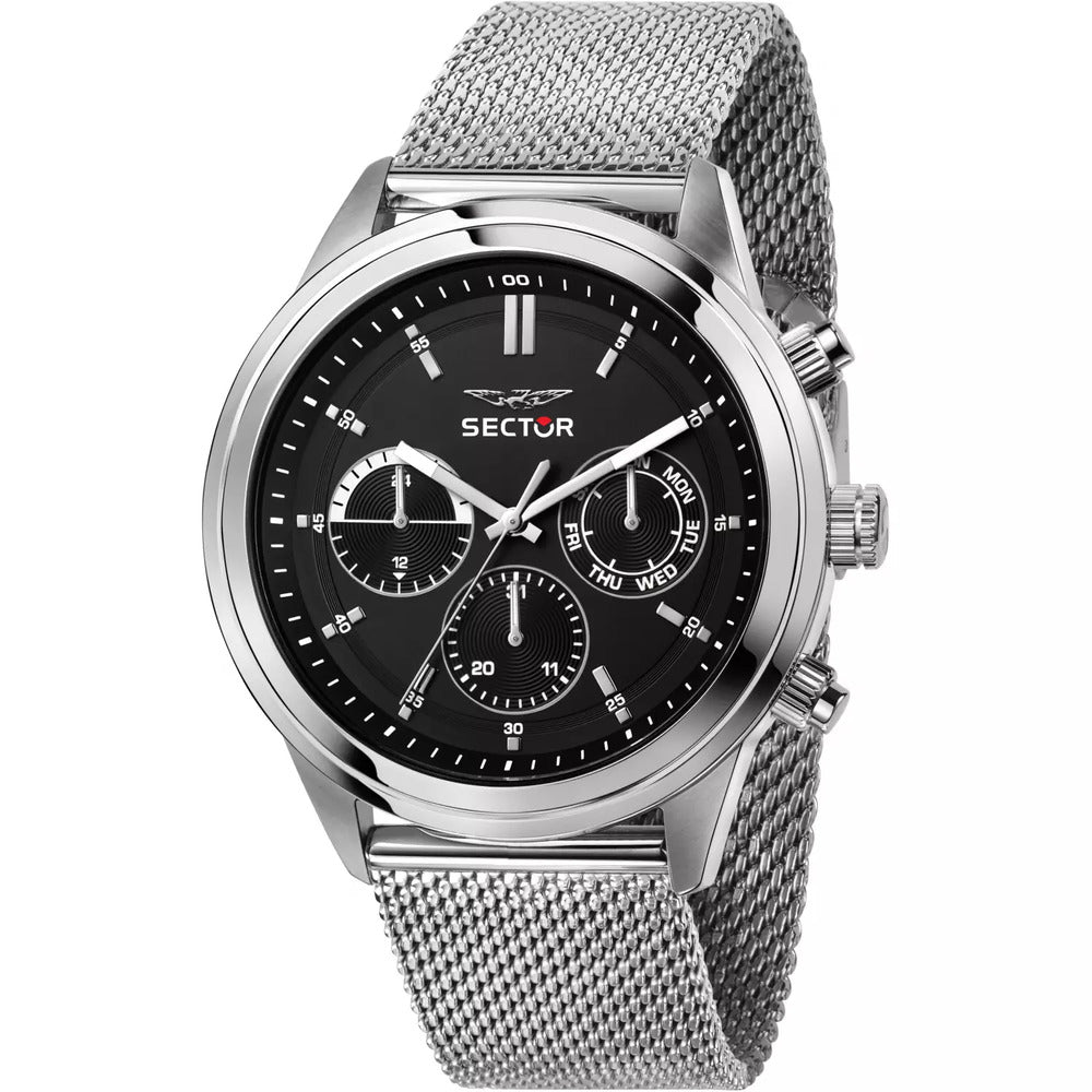 Orologio Uomo SECTOR Silver/Black