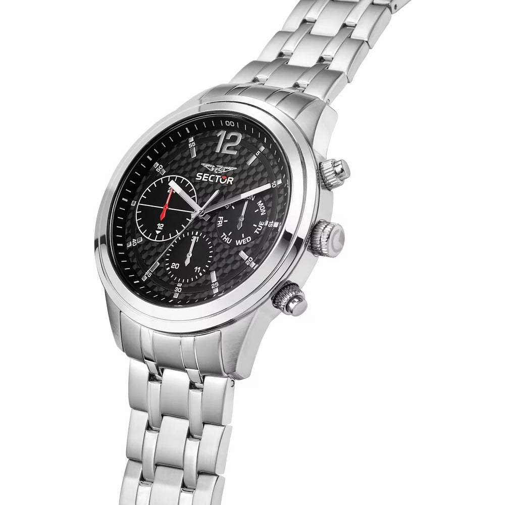 Orologio Uomo SECTOR Silver/Black