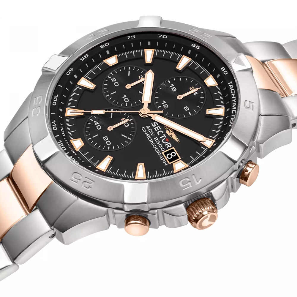 Orologio Uomo SECTOR Silver/Rosegold