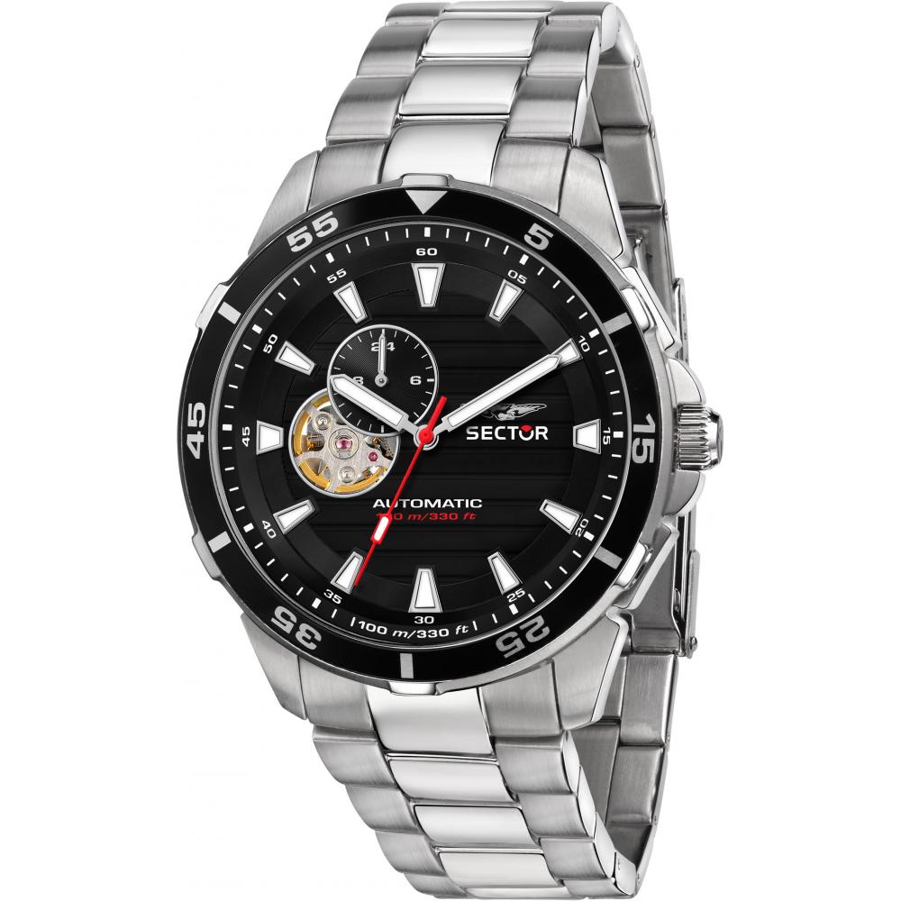 Orologio Uomo SECTOR Silver/Black