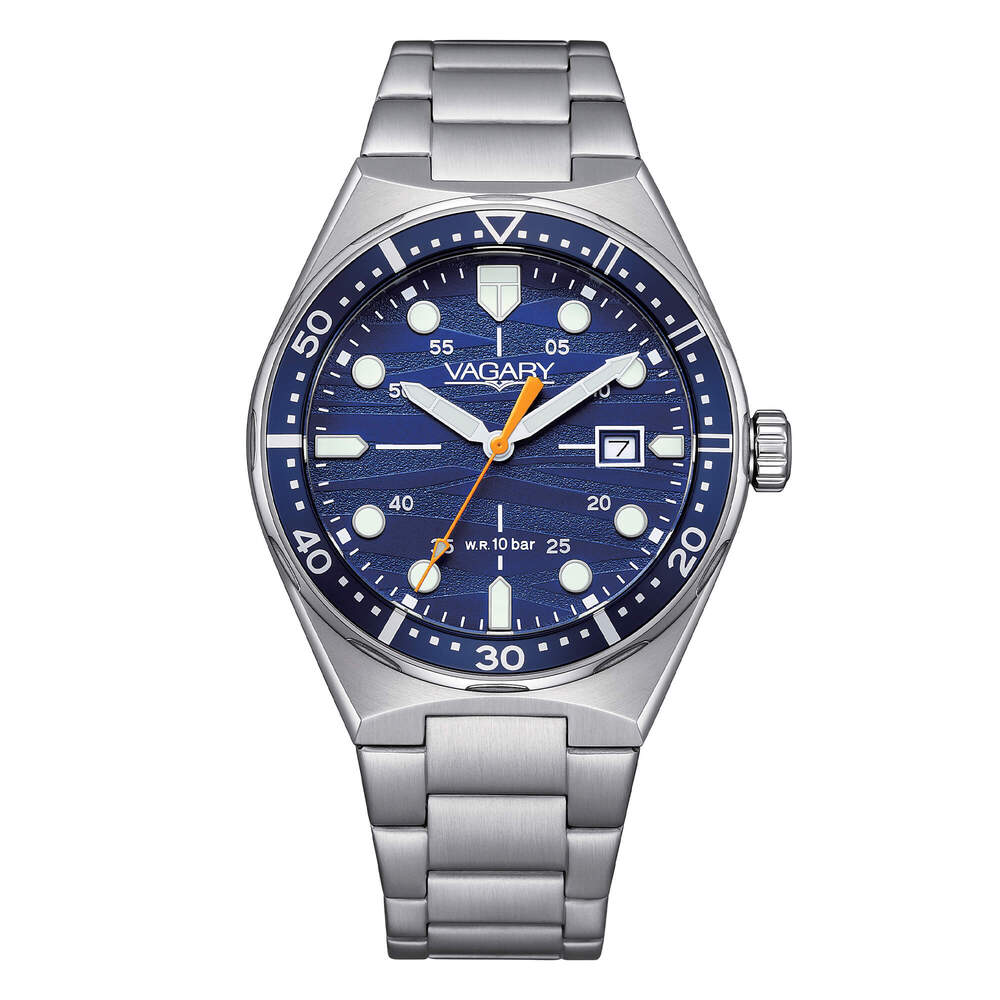 Orologio VAGARY by CITIZEN Aqua39 Solotempo Blue