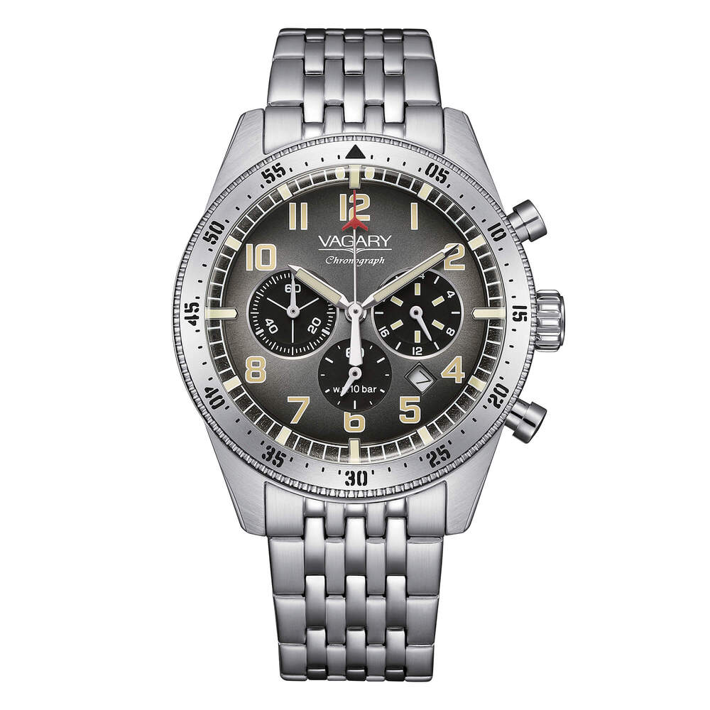 Orologio VAGARY by CITIZEN Flyboy Crono Grey