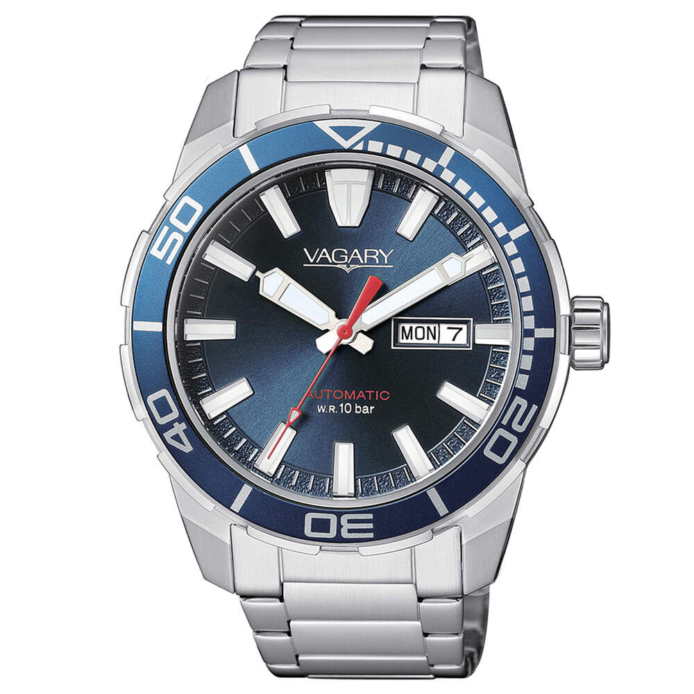 Orologio uomo VAGARY by CITIZEN G.Matic Aqua Blue