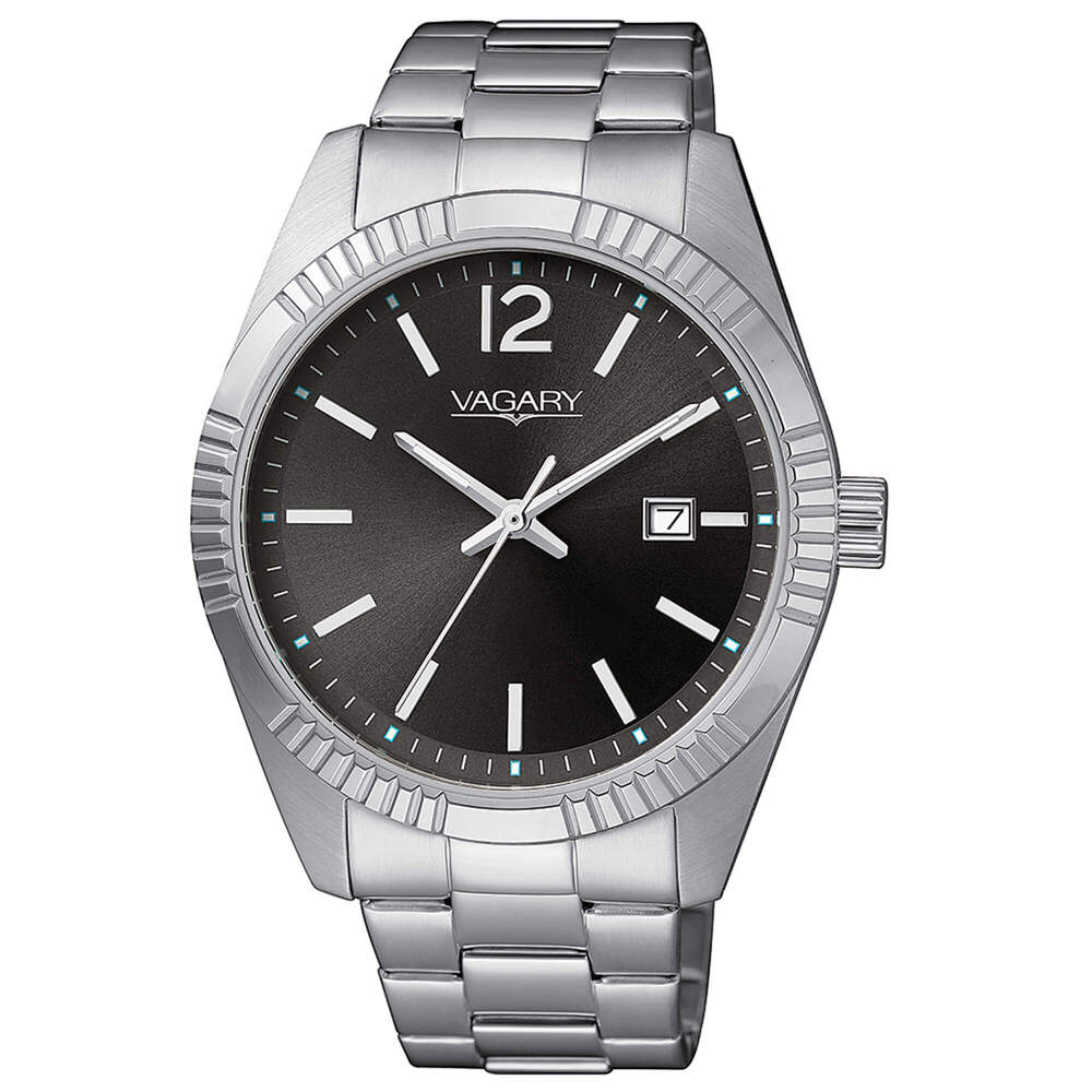 Orologio VAGARY by CITIZEN Timeless Gents Silver/Black