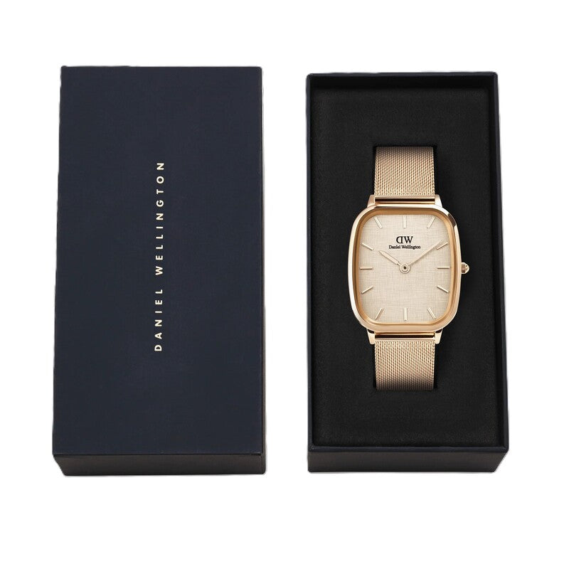 Orologio Daniel Wellington Marlon Melrose Linen Rose Gold