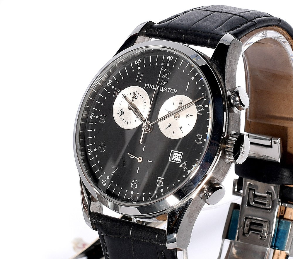 Orologio PHILIP WATCH Swan SIlver/Black