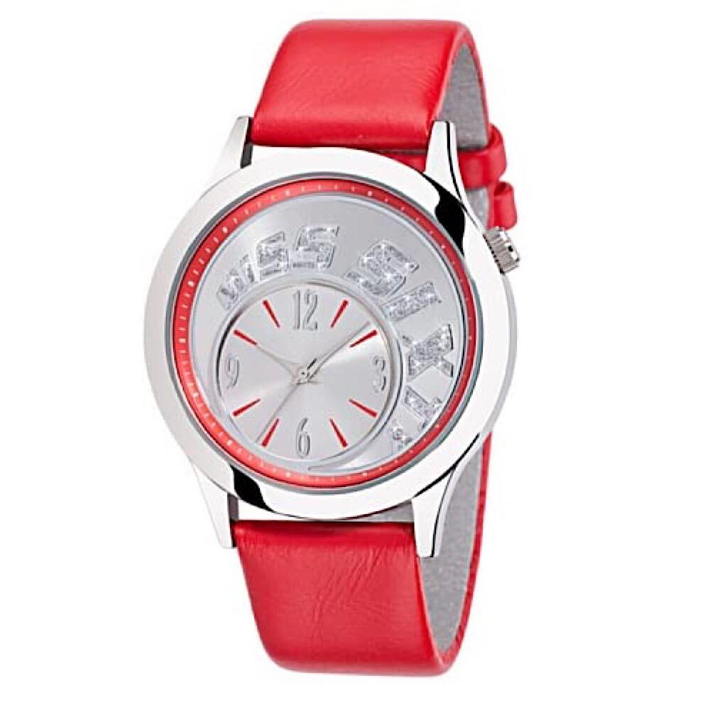 Orologio donna MISS SIXTY Asymmetric Silver/Red