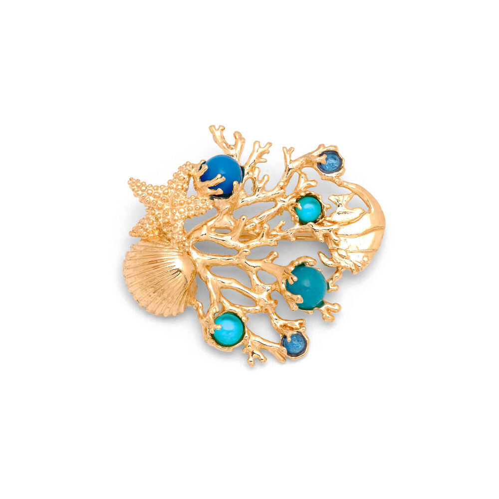 Spilla Giovanni Raspini Golden Reef